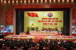 Đại hội đại biểu Đảng bộ TP Huế lần thứ XVII, nhiệm kỳ 2025 - 2030 chính thức khai mạc vào sáng 3-10