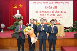 Đồng chí Phan Thiên Định được bầu giữ chức Chủ tịch UBND TP Huế