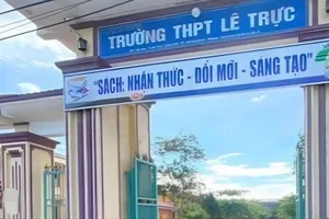 6 thí sinh thi tốt nghiệp THPT năm 2026 tại điểm thi trường THPT Lê Trực vi phạm quy chế thi