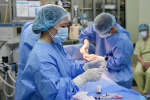 Ghép tế bào gốc của bé trai 1,5 tuổi cho chị gái suy tủy xương vô căn