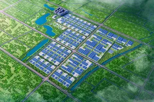 Phối cảnh KCN Capella Quảng Trị