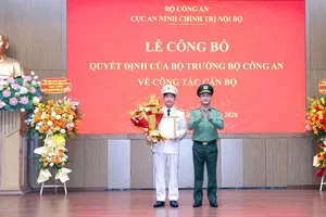 Đại tá Nguyễn Đại Đồng giữ chức Cục trưởng Cục An ninh chính trị nội bộ