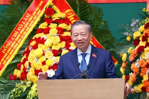 Tổng Bí thư, Chủ tịch nước Tô Lâm phát biểu chỉ đạo đại hội. Ảnh: MINH HẢI