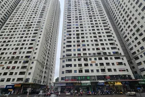 Khu chung cư HH Linh Đàm. Ảnh: TIẾN CƯỜNG