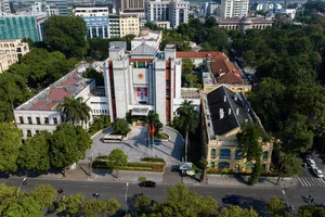 Trụ sở UBND TP Hà Nội. Ảnh: THUẬN AN