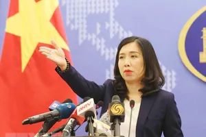 Người phát ngôn Bộ Ngoại giao Lê Thị Thu Hằng. Ảnh: TTXVN