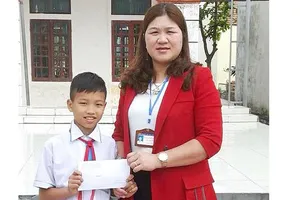 Một học sinh lớp 5 nhặt được hơn 24 triệu đồng tìm người trả lại