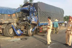 Hiện trường vụ tai nạn giao thông