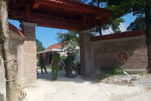 Hiện trường xảy ra vụ nổ súng