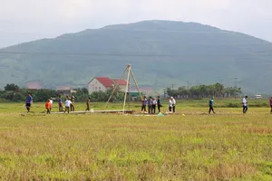 Khu vực hiện trường vụ điện giật khiến 4 người bị tử vong