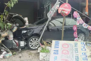 Hiện trường vụ tai nạn