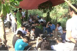 Hiện trường vụ đánh bạc