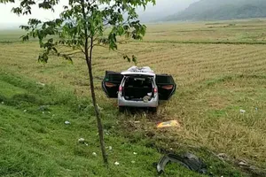 Hiện trường vụ tai nạn