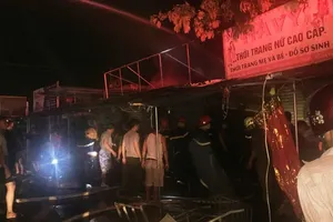 Hiện trường vụ cháy