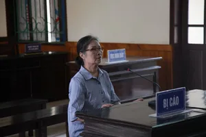 Bị cáo Trần Thị Ngọc Oanh tại phiên tòa