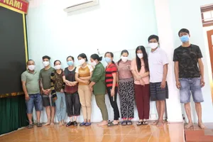 Các đối tượng tại cơ quan chức năng