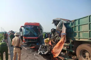 Hiện trường vụ tai nạn 