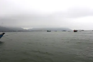 Một góc vùng biển Vũng Áng, thị xã Kỳ Anh, tỉnh Hà Tĩnh