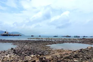 Khu vực vùng biển xã Kỳ Lợi, thị xã Kỳ Anh, tỉnh Hà Tĩnh