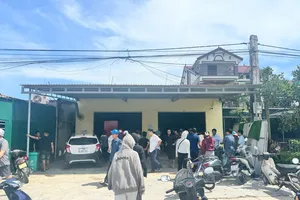 Ngôi nhà nới xảy ra vụ việc