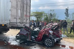 Hiện trường vụ tai nạn 