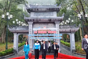 Khánh thành công trình cải tạo, nâng cấp Nhà bia tưởng niệm liệt sĩ Thanh niên xung phong toàn quốc