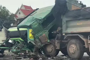 Hiện trường vụ tai nạn 