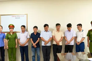 Công an tỉnh Thanh Hóa khởi tố vụ án, khởi tố bị can. Ảnh: CÔNG AN THANH HÓA
