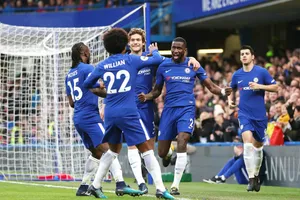 Chelsea mở “hội bàn thắng” tại Stamford Bridge ở ngày cuối cùng của năm. Ảnh: Getty Images 