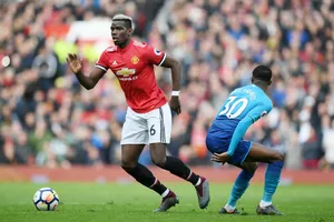 Paul Pogba (trái) thường xuyên chơi tốt trong vài trận gần đây. Ảnh: Getty Images 