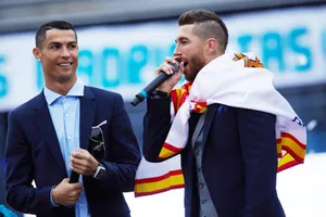 Ramos đã có tác động lớn đến quyết định ở lại của Ronaldo. Ảnh: Getty Images
