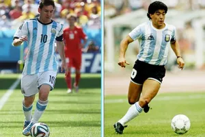Messi vẫn còn kém Maradona về khả năng đưa tuyển quốc gia vô địch World Cup.