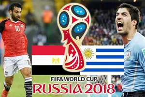 Salah sẽ đối đầu với Suarez trong cuộc chiến cam go.