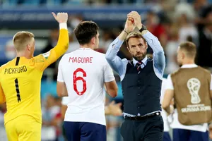 Thầy trò HLV Gareth Southgate đã hài lòng quá sớm? Ảnh: Getty Images 