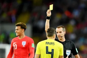 Trọng tài Geiger được cho thiên vị tuyển Anh. Ảnh: Getty Images