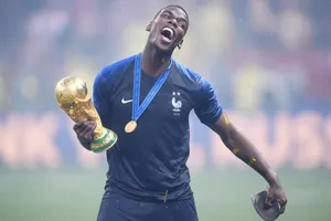 Pogba châm chọc tuyển Anh sau chức vô địch. Ảnh: Getty Images