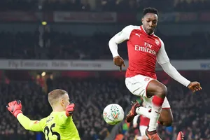 Danny Welbeck là cái tên hàng đầu phải rời Arsenal. Ảnh: Getty Images