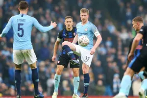 Kevin De Bruyne trở lại là điều mà HLV Pep Guardiola mong chờ nhất. Ảnh: Getty Images 