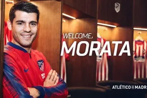 Alvaro Morata đã trở về CLB thời thơ ấu. Ảnh: The Sun