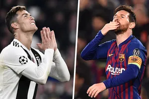 Cristiano Ronaldo và Lionel Messi đã khác nhau về giải đấu. Ảnh: Goal.com 