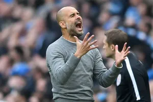 HLV Pep Guardiola mùa này một lần nữa phải chia tay Champions League trong cay đắng. Ảnh: Getty Images