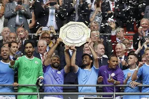 Man.City vừa bổ sung thêm một danh hiệu. Ảnh: Getty Images