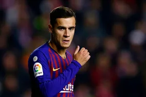 Philippe Coutinho vẫn chưa ra sân cùng Barca sau kỷ nghỉ hè. Ảnh: Getty Images