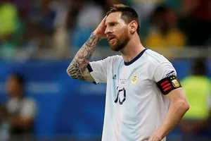 Lionel Messi đầy thất vọng tại Copa America 2019. Ảnh: Getty Images