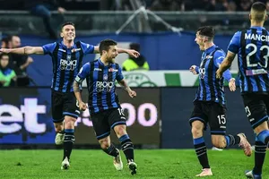Atalanta trong lần đầu tham dự Champions League đã giành quyền góp mặt ở vòng 1/8. Ảnh: Getty Images