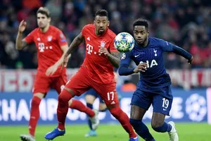 HLV Jose Mourinho tin Tottenham (phải) sẽ rất mạnh nếu gặp lại Bayern từ tứ kết. Ảnh: Getty Images