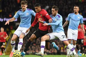 Derby Manchester sẽ diễn ra ở bán kết Cúp Liên đoàn. Ảnh: Getty Images