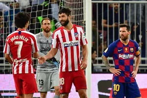 Lionel Messi thất vọng sau thất bại. Ảnh: Getty Images 