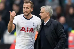 Jose Mourinho có cập nhật bất ngờ về tình trạng của Harry Kane. Ảnh: Getty Images 