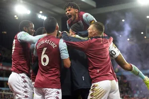 Aston Villa vui mừng vào chung kết Cúp Liên đoàn sau 10 năm. Ảnh: Getty Images
